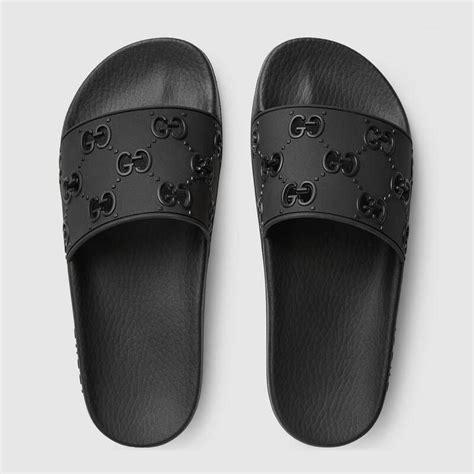 gucci slides fashion|Gucci slides holes.